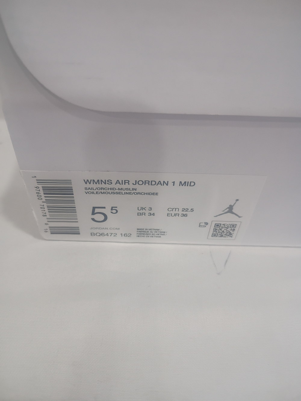 Jordan WMNS Air Jordan 1 Mid - Sail/Orchid/Muslin